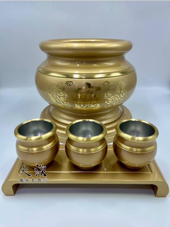 鍛造銅香檳金-招財進寶款